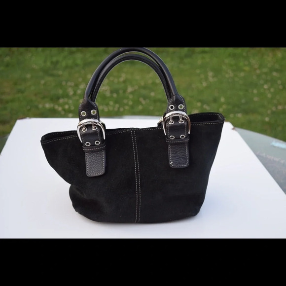 Tignanello suede tote bag - Picture 8 of 8